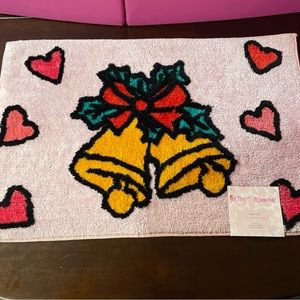 Betsey Johnson bell bathroom rug